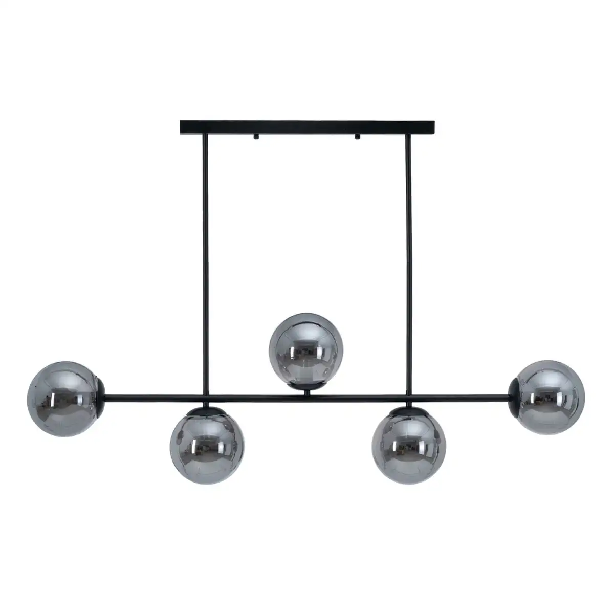 Suspension o 14 cm 110 x 15 x 70 cm verre noir metal_8664. Bienvenue sur DIAYTAR SENEGAL - Votre Destination Shopping à la Sénégalaise. Explorez notre boutique en ligne et découvrez une gamme variée de produits qui capturent l'esprit du Sénégal.