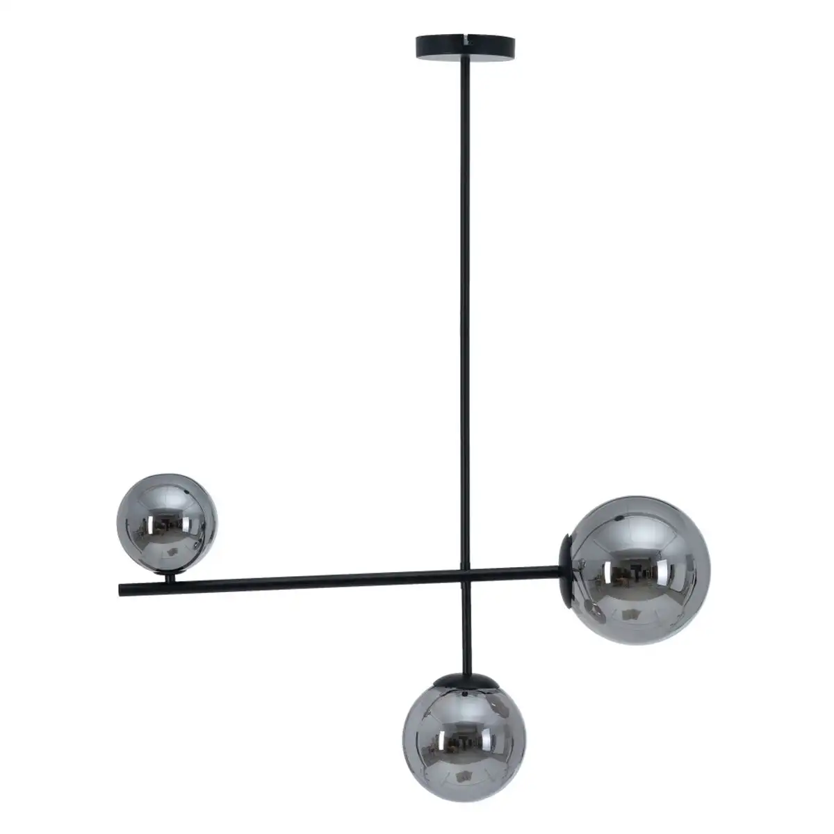 Suspension o 14 cm 70 x 18 x 90 cm verre noir metal_8232. Bienvenue sur DIAYTAR SENEGAL - Où Chaque Produit a son Charme. Explorez notre sélection minutieuse et trouvez des articles qui vous séduisent et vous inspirent.