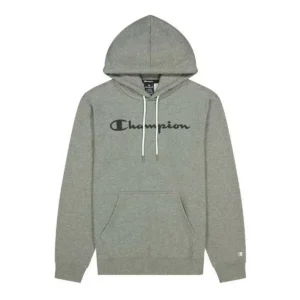 Sweat a capuche homme champion logo gris_7248. Entrez dans l'Univers de DIAYTAR SENEGAL - Où Choisir est un Voyage. Explorez notre gamme diversifiée et trouvez des articles qui répondent à tous vos besoins et envies.