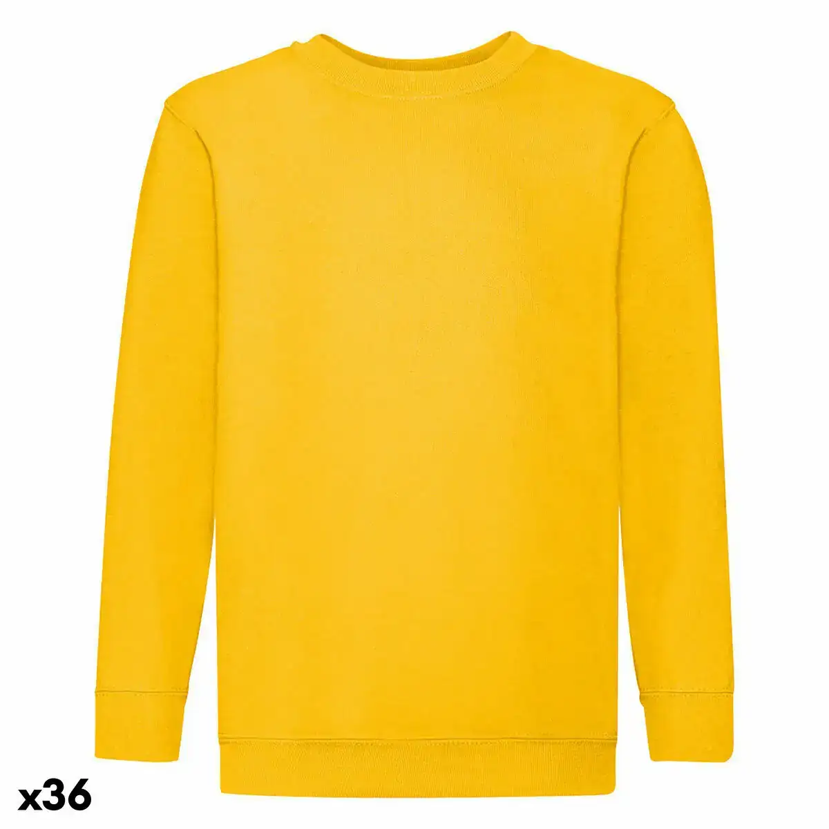 Sweat sans capuche enfant 141499 36 unites _9842. Bienvenue chez DIAYTAR SENEGAL - Où le Shopping Rime avec Diversité. Plongez dans notre univers de produits et découvrez des trésors qui représentent la richesse culturelle du Sénégal.
