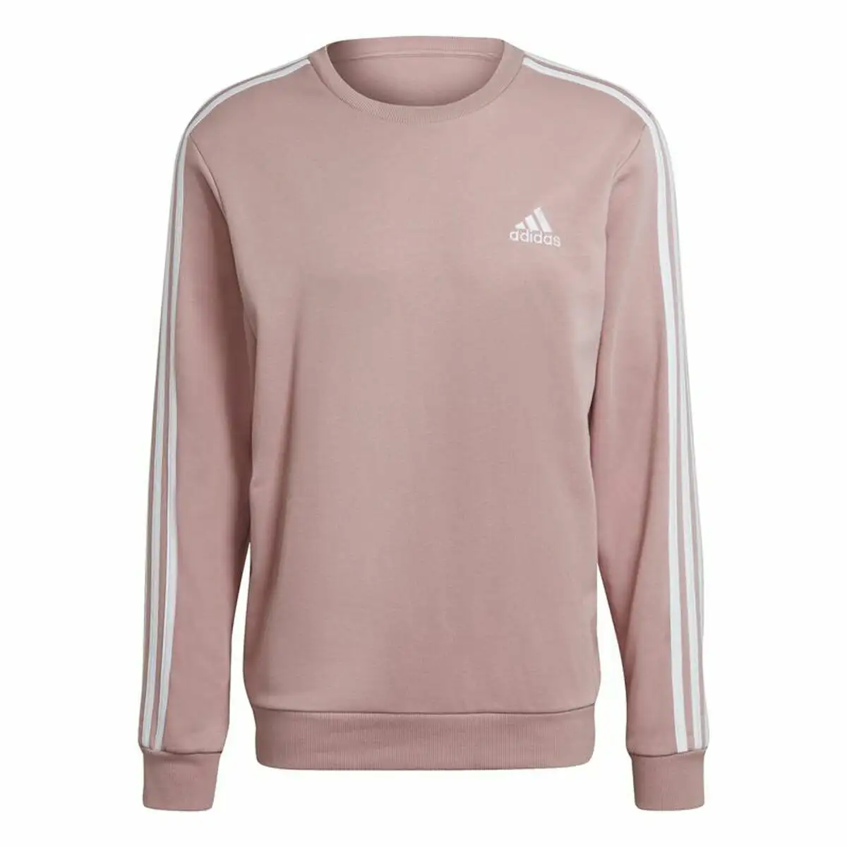 Sweat sans capuche homme adidas essentials french terry 3 stripes rose_9517. DIAYTAR SENEGAL - Là où Chaque Produit Évoque une Émotion. Parcourez notre catalogue et choisissez des articles qui vous touchent et qui enrichissent votre expérience.