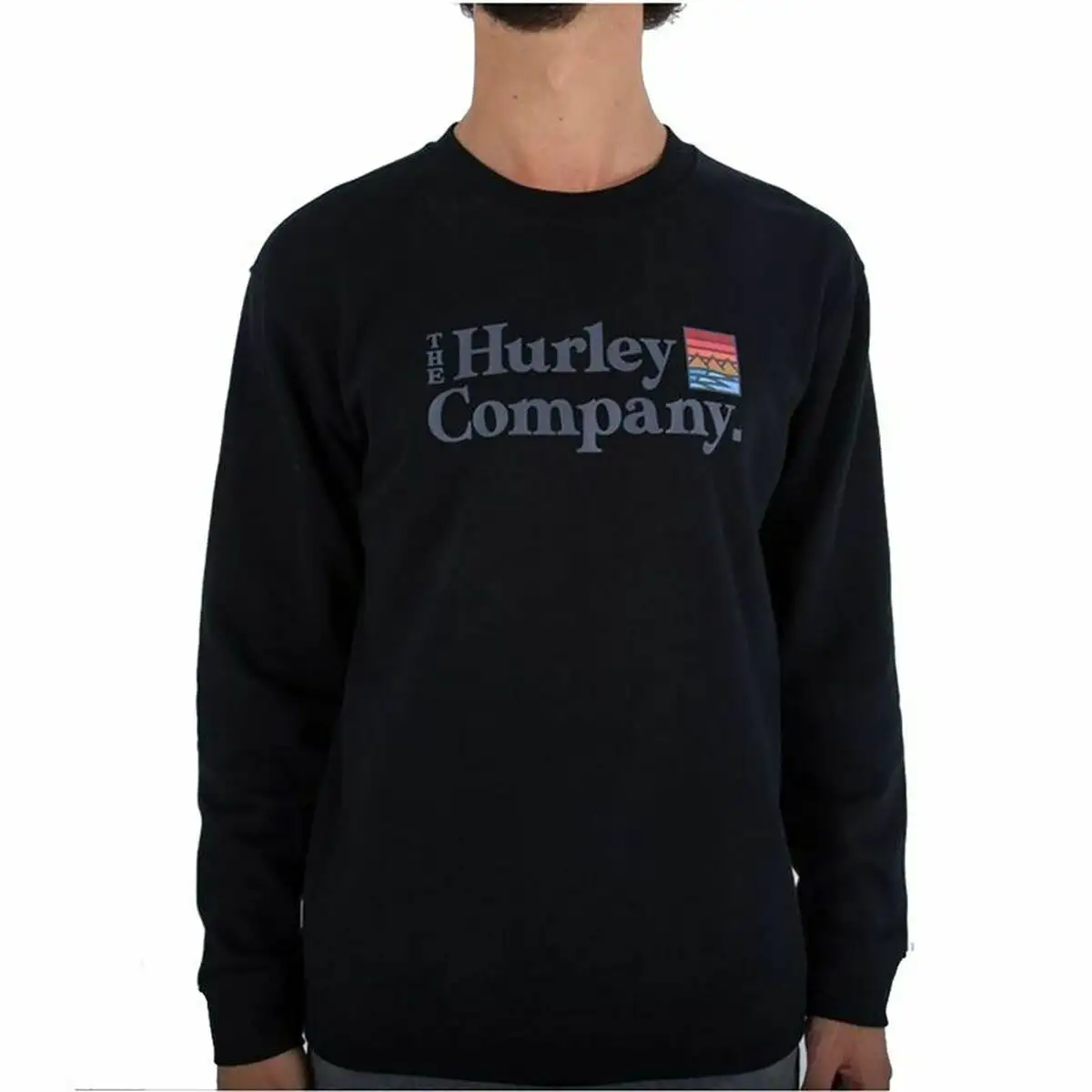 Sweat sans capuche homme hurley canyon summer noir_6750. Bienvenue chez DIAYTAR SENEGAL - Où Chaque Objet a son Histoire. Découvrez notre sélection méticuleuse et choisissez des articles qui racontent l'âme du Sénégal.