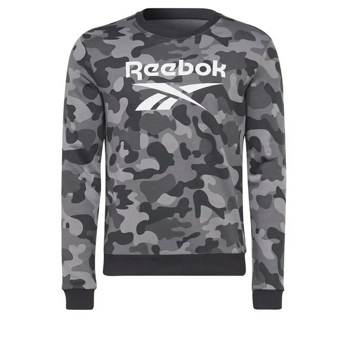 Sweat sans capuche homme reebok camo noir_6227. DIAYTAR SENEGAL - L'Art de Vivre avec Authenticité. Explorez notre gamme de produits artisanaux et découvrez des articles qui apportent une touche unique à votre vie.