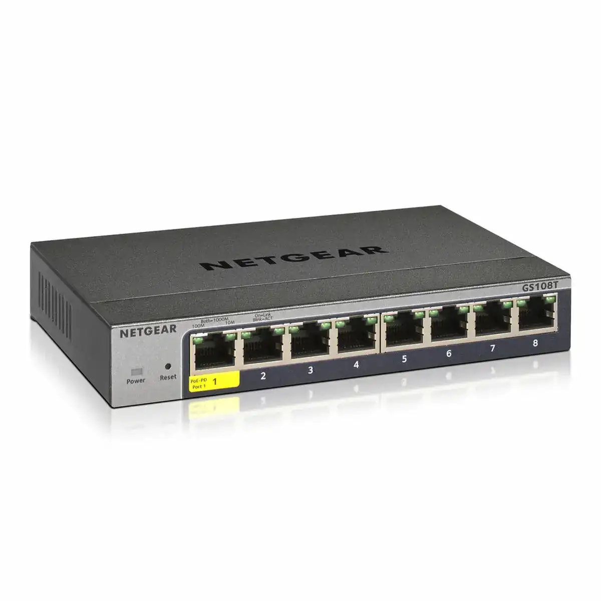 Switch netgear gs108t 300pes_9334. Bienvenue chez DIAYTAR SENEGAL - Où Chaque Achat Fait une Différence. Découvrez notre gamme de produits qui reflètent l'engagement envers la qualité et le respect de l'environnement.