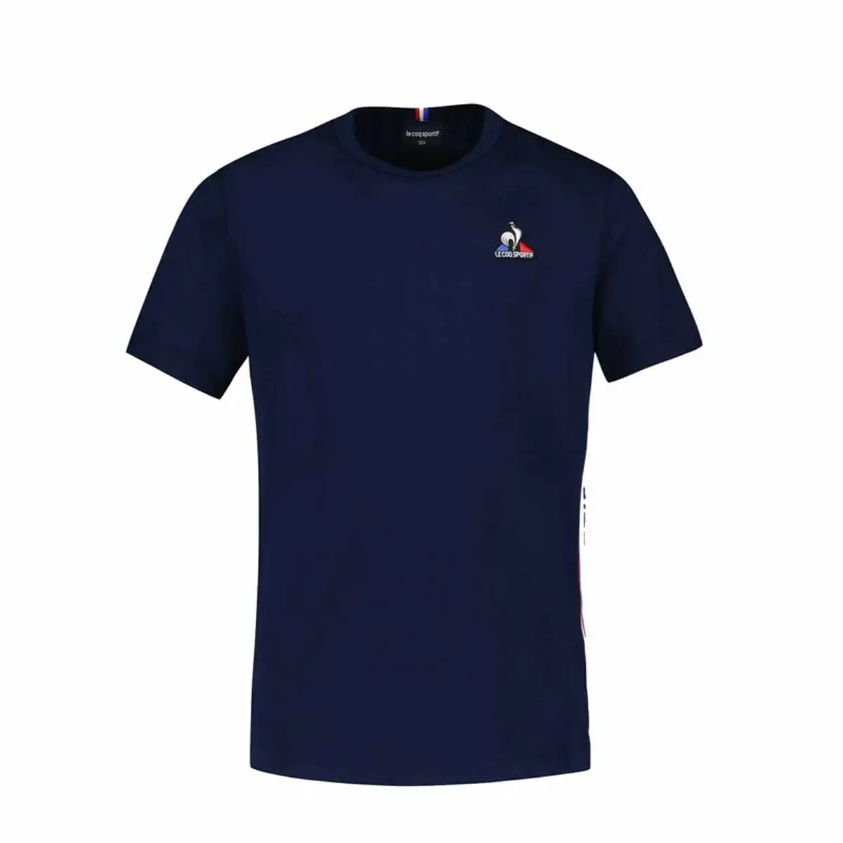 T shirt a manches courtes enfant le coq sportif ndeg1 tricolore bleu_6001. DIAYTAR SENEGAL - L'Équilibre Parfait entre Tradition et Modernité. Explorez notre collection pour trouver des produits qui incarnent la culture et la contemporanéité du Sénégal.