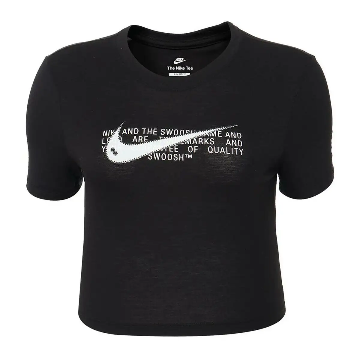 T shirt a manches courtes femme nike 010 noir_5535. Votre Destination de Choix: DIAYTAR SENEGAL - Où l'Authenticité Rencontre la Commodité. Faites l'expérience de magasiner en ligne pour des articles qui incarnent la richesse culturelle et la modernité du Sénégal.