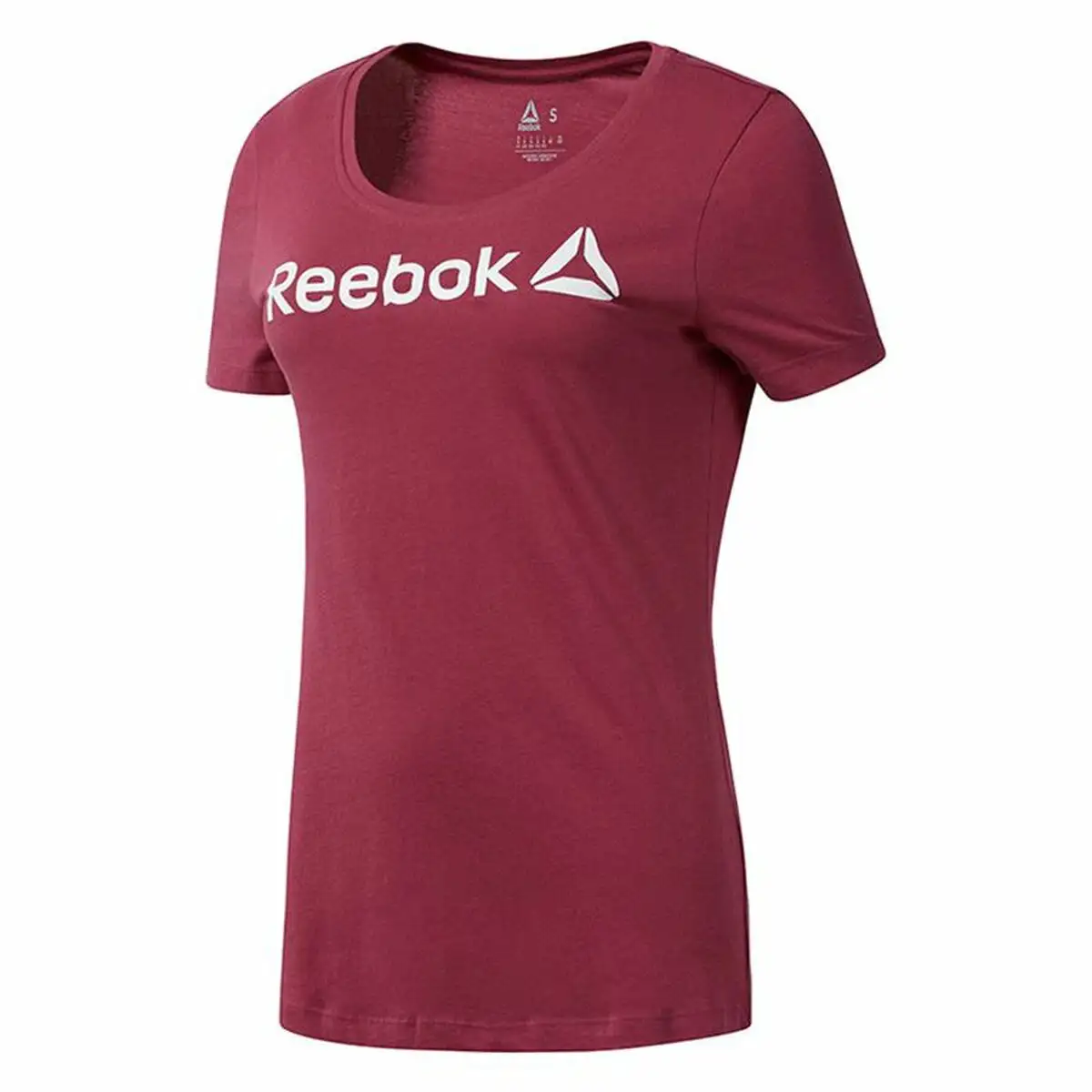 T shirt a manches courtes femme reebok linear rose chaud_5099. DIAYTAR SENEGAL - Là où la Diversité Rencontre la Qualité. Parcourez notre gamme complète et trouvez des produits qui incarnent la richesse et l'unicité du Sénégal.