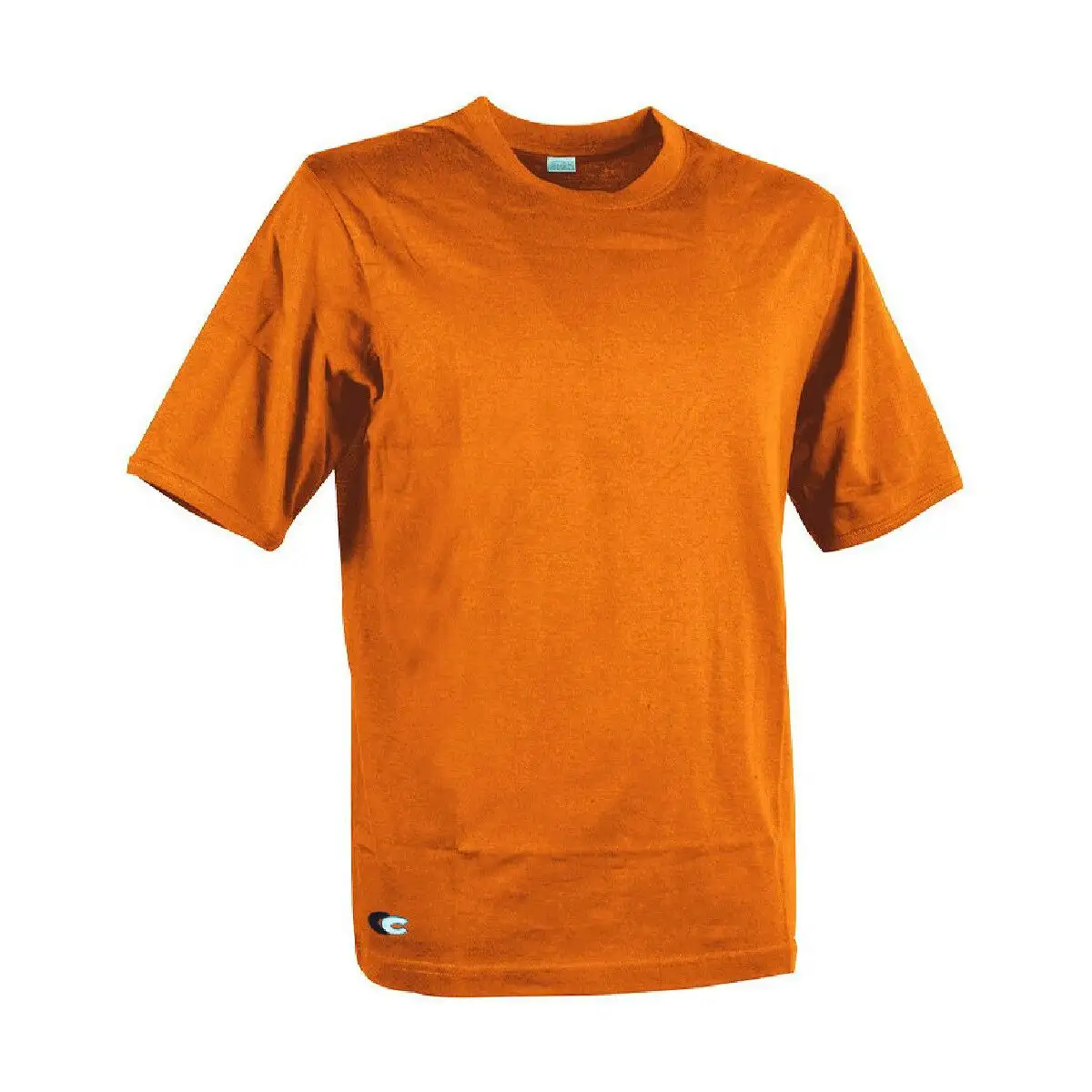 T shirt a manches courtes homme cofra zanzibar orange_8591. DIAYTAR SENEGAL - Où Choisir est un Acte d'Amour pour le Sénégal. Explorez notre boutique en ligne et choisissez des articles qui célèbrent la culture et l'artisanat du pays.