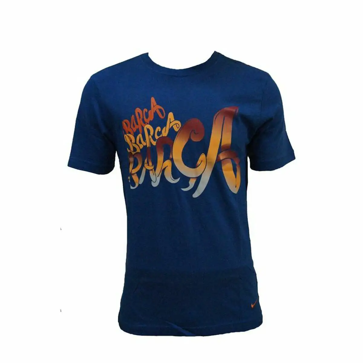 T shirt a manches courtes homme f c barcelona core tee bleu_7928. DIAYTAR SENEGAL - L'Art de Choisir, l'Art de S'émerveiller. Explorez notre gamme de produits et laissez-vous émerveiller par des créations authentiques et des designs modernes.