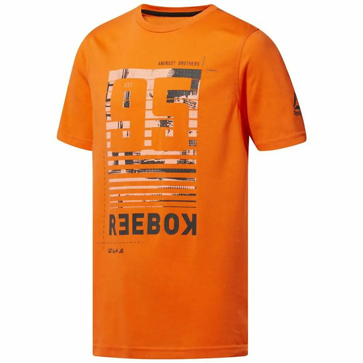 T shirt a manches courtes homme reebok sportswear rebelz orange_8503. DIAYTAR SENEGAL - Où Choisir Rime avec Qualité. Découvrez notre sélection soigneusement conçue et choisissez des articles qui incarnent l'excellence et l'innovation.
