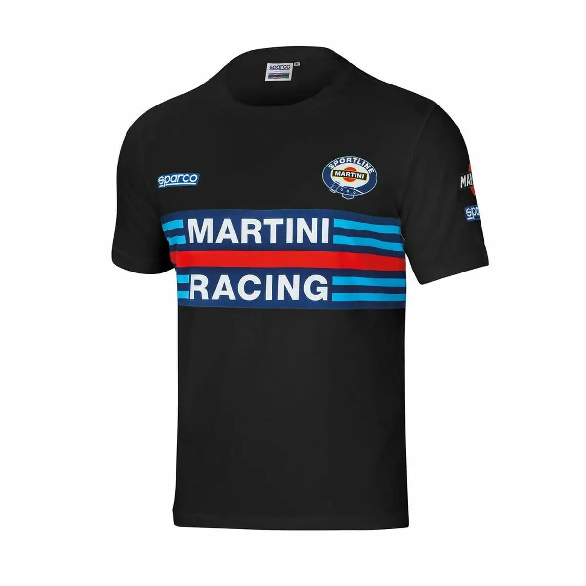 T shirt a manches courtes homme sparco martini racing noir_9310. DIAYTAR SENEGAL - Votre Plateforme Shopping de Confiance. Naviguez à travers nos rayons et choisissez des produits fiables qui répondent à vos besoins quotidiens.