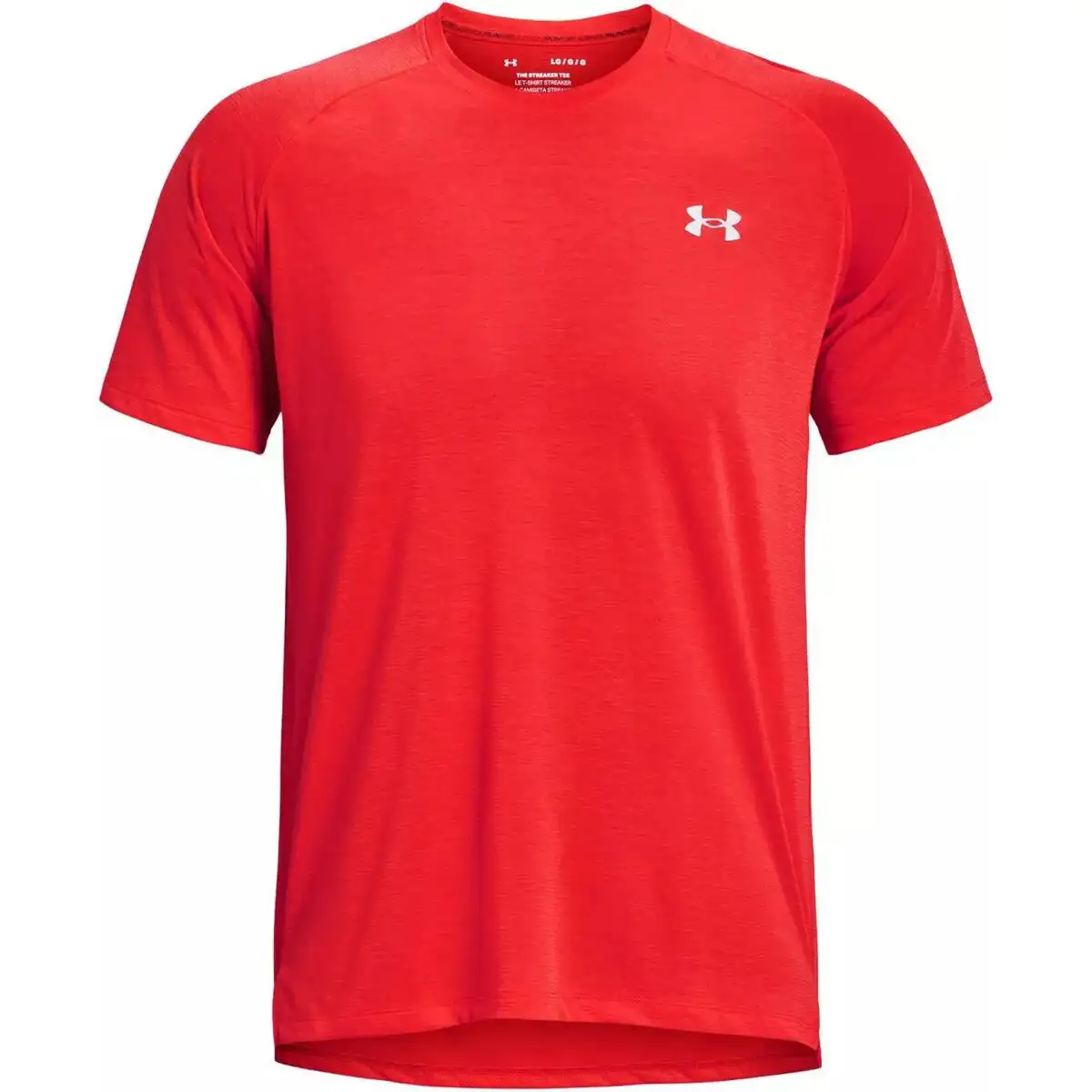 T shirt a manches courtes homme under armour streaker rouge homme_3607. DIAYTAR SENEGAL - Où Choisir est un Plaisir Responsable. Explorez notre boutique en ligne et adoptez des produits qui reflètent notre engagement envers la durabilité.