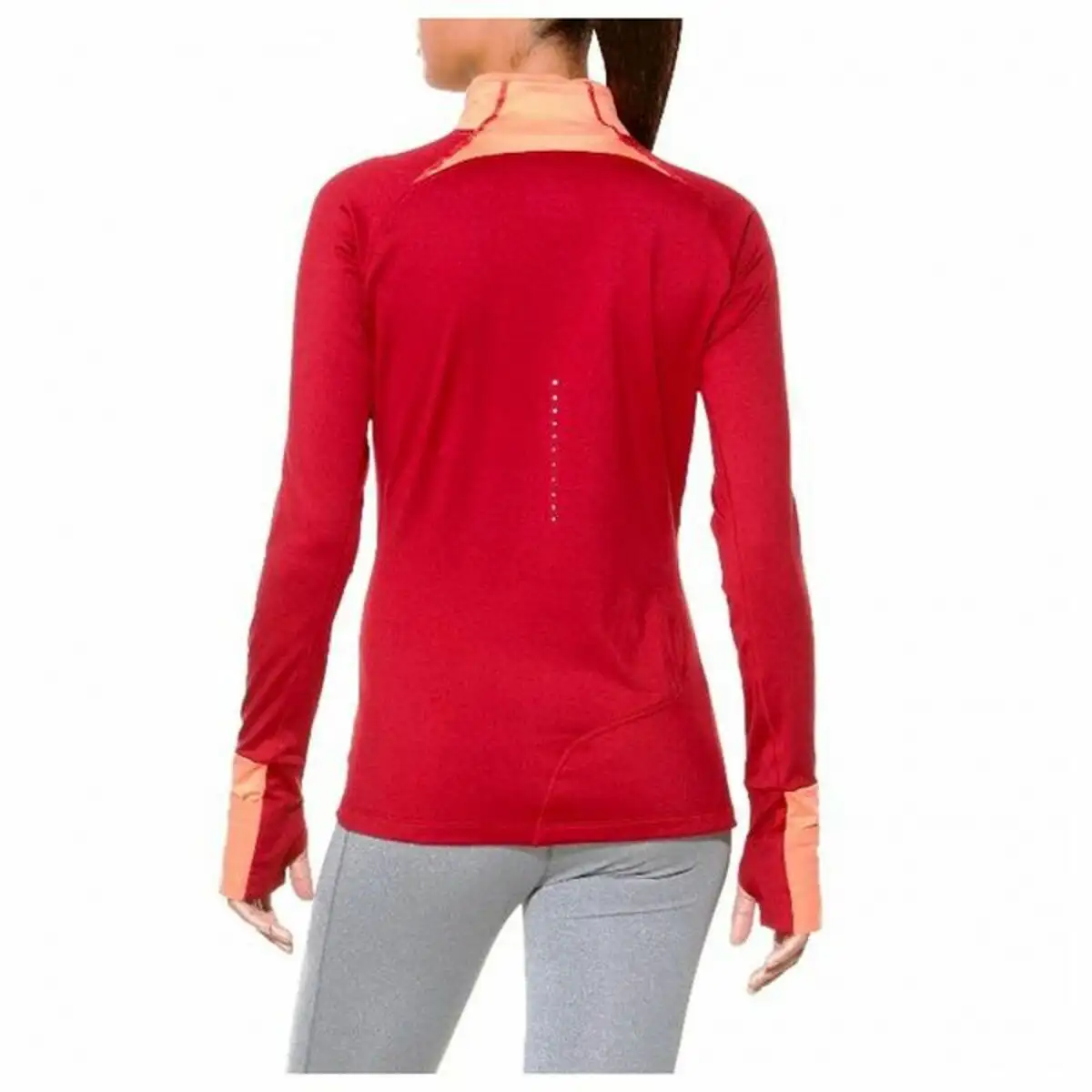 T shirt a manches longues femme asics ls winter 1 2 zip orange_1551. Bienvenue chez DIAYTAR SENEGAL - Où Chaque Produit a son Histoire. Plongez dans notre sélection diversifiée et découvrez des articles qui racontent le riche patrimoine sénégalais.