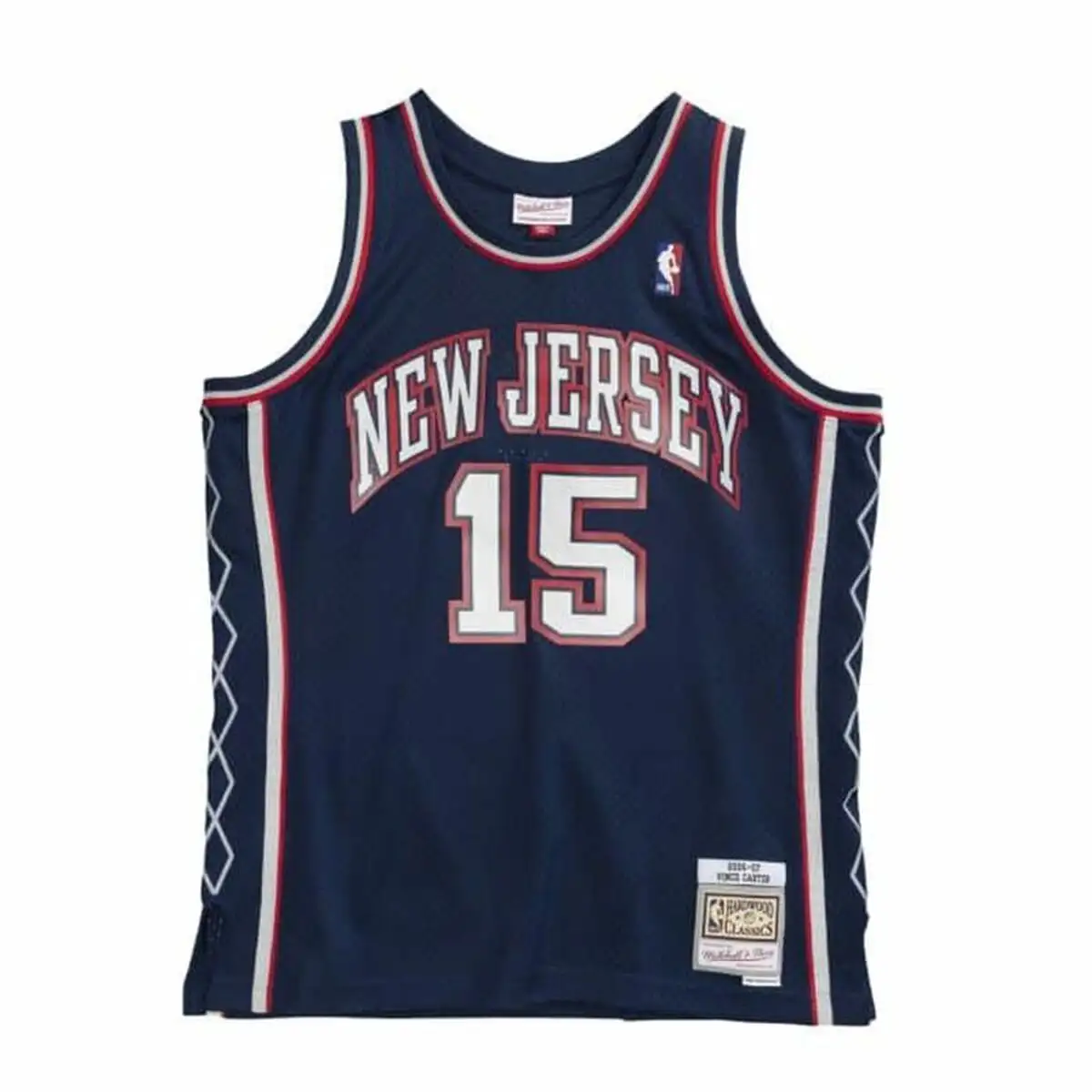 T shirt de basket mitchell ness new jersey nets 2006 07 no15 vince carter bleu_8628. Entrez dans l'Univers de DIAYTAR SENEGAL - Où le Shopping Devient une Découverte. Explorez nos rayons et dénichez des trésors qui illuminent votre quotidien.