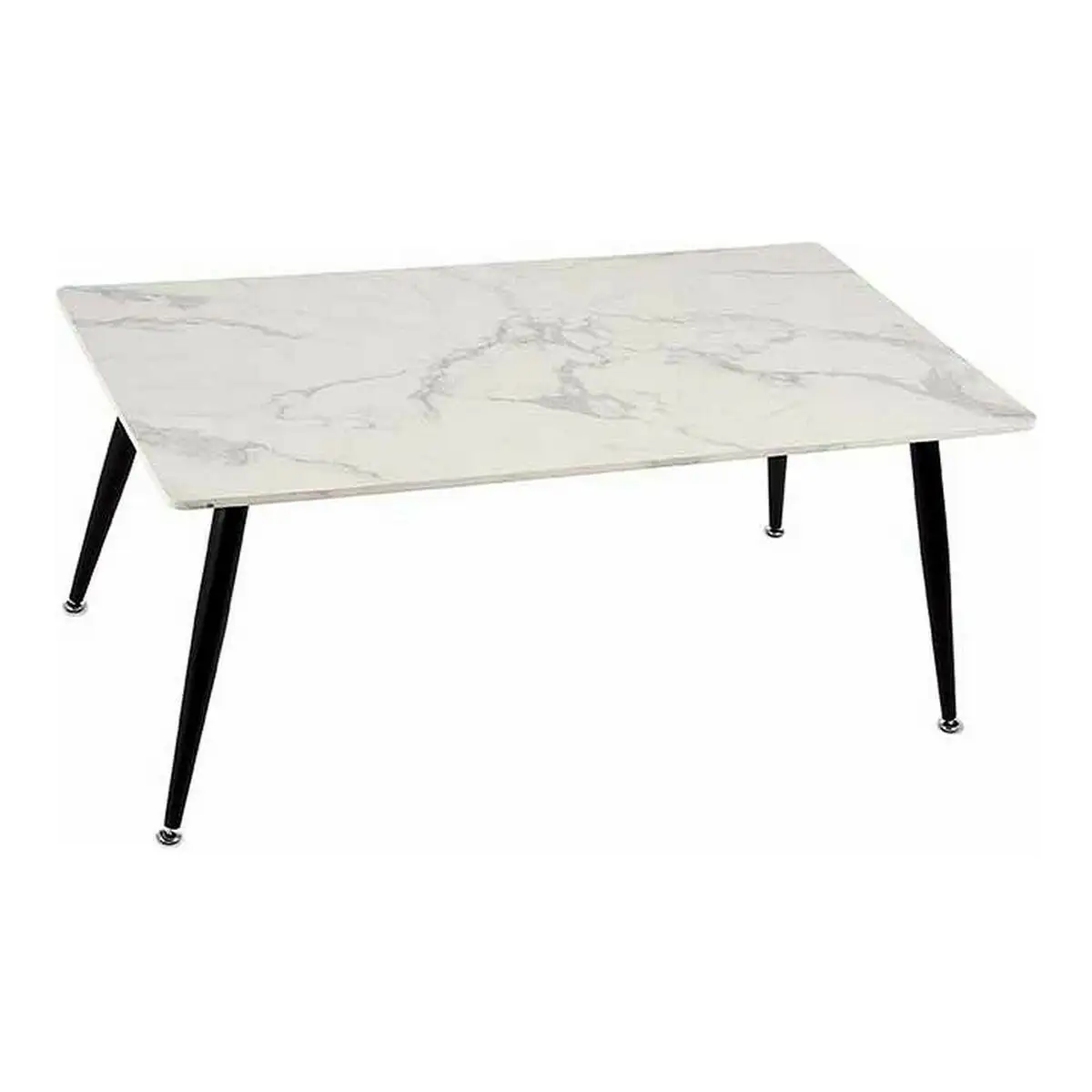 Table basse noir blanc marbre metal melamine bois mdf_4961. DIAYTAR SENEGAL - Là où Chaque Achat a du Sens. Explorez notre gamme et choisissez des produits qui racontent une histoire, du traditionnel au contemporain.