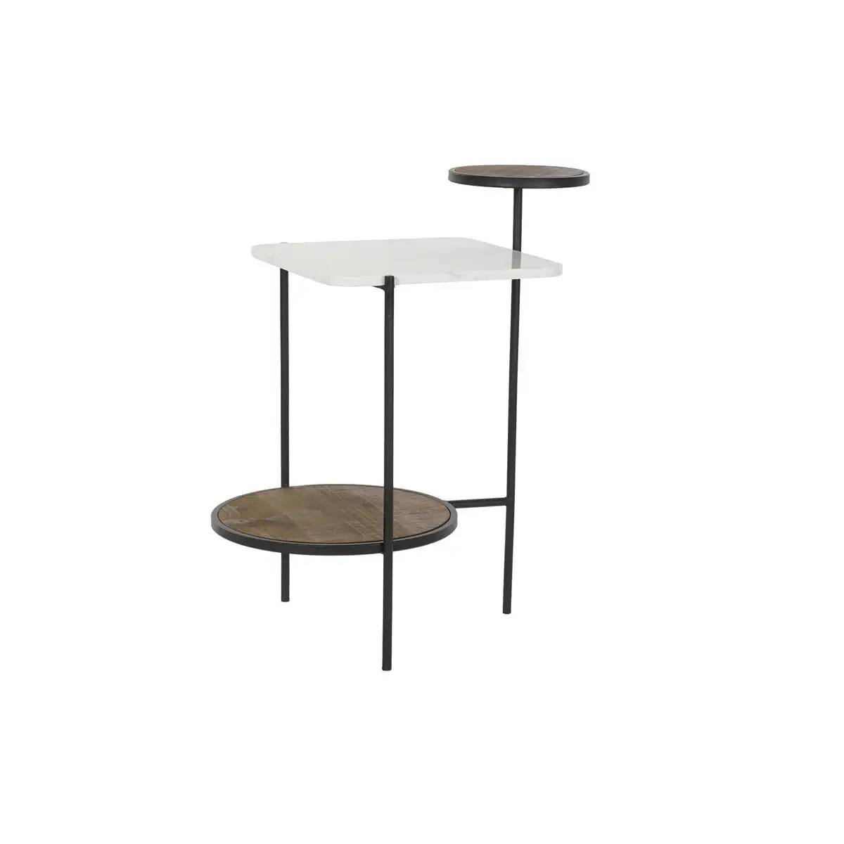 Table d appoint dkd home decor 56 5 x 38 x 66 cm noir metal bois marron blanc marbre_7976. DIAYTAR SENEGAL - Votre Plaisir Shopping à Portée de Clic. Explorez notre boutique en ligne et trouvez des produits qui ajoutent une touche de bonheur à votre vie quotidienne.