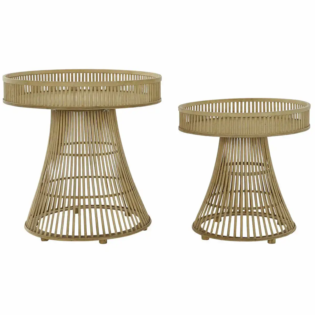 Table d appoint dkd home decor 61 5 x 61 5 x 61 cm naturel bois marron bambou_3194. DIAYTAR SENEGAL - Votre Boutique en Ligne, Votre Histoire. Explorez notre sélection et découvrez des produits qui reflètent votre parcours et vos aspirations, un achat à la fois.