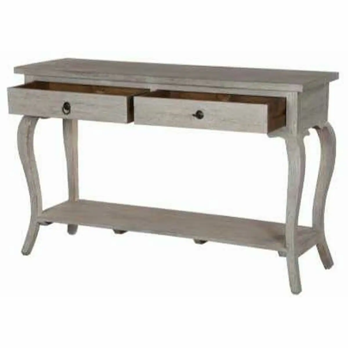 Table d appoint dkd home decor 8424001892037 115 x 38 x 76 cm bois blanc bois de manguier_6147. DIAYTAR SENEGAL - Là où Chaque Achat a du Sens. Explorez notre gamme et choisissez des produits qui racontent une histoire, du traditionnel au contemporain.