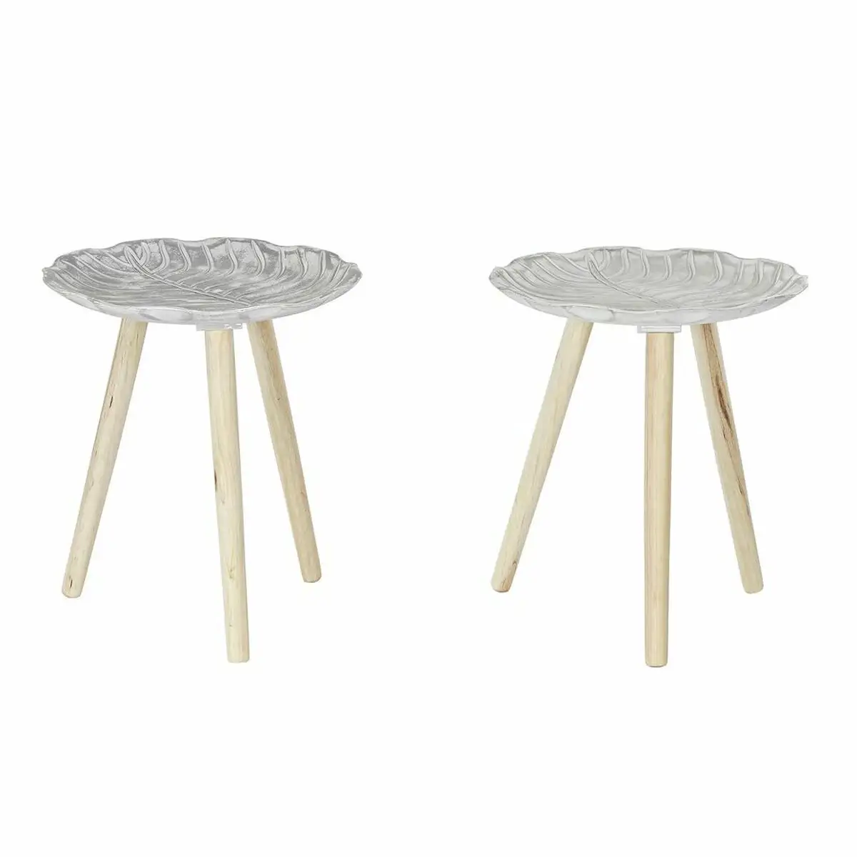 Table d appoint dkd home decor blanc beige bois sapin bois mdf 40 x 40 x 45 cm 2 unites _2055. DIAYTAR SENEGAL - L'Art du Shopping Distinctif. Naviguez à travers notre gamme soigneusement sélectionnée et choisissez des produits qui définissent votre mode de vie.