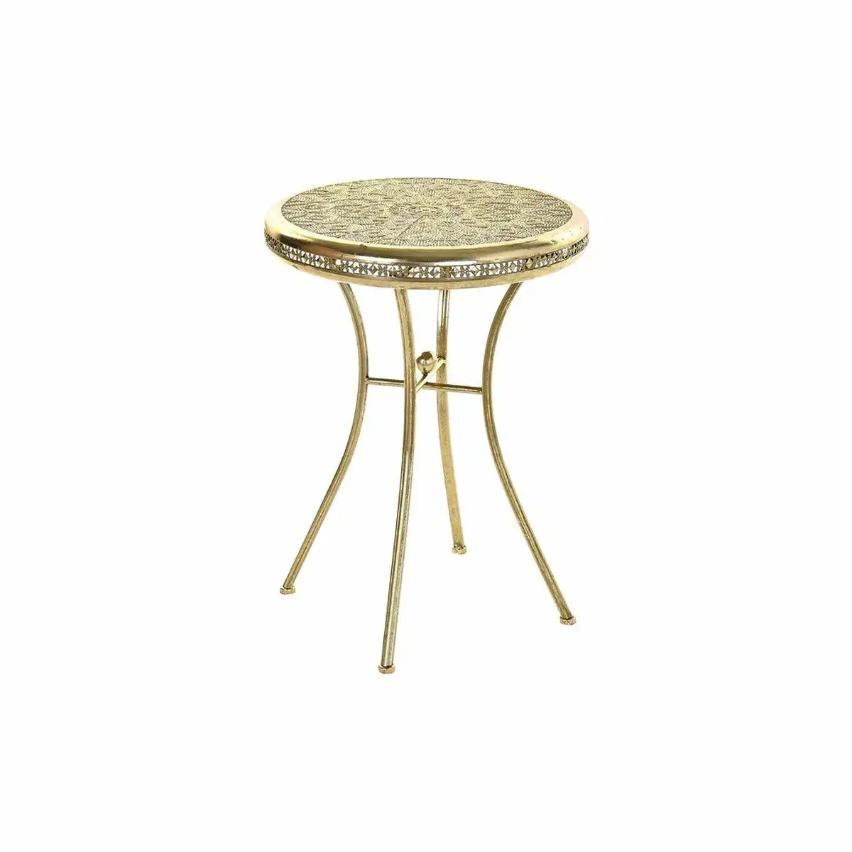 Table d appoint dkd home decor dore metal arabe 42 x 42 x 57 cm _1635. DIAYTAR SENEGAL - Là où la Tradition Devient Tendance. Naviguez à travers notre boutique en ligne et choisissez des produits qui allient l'authenticité au contemporain.