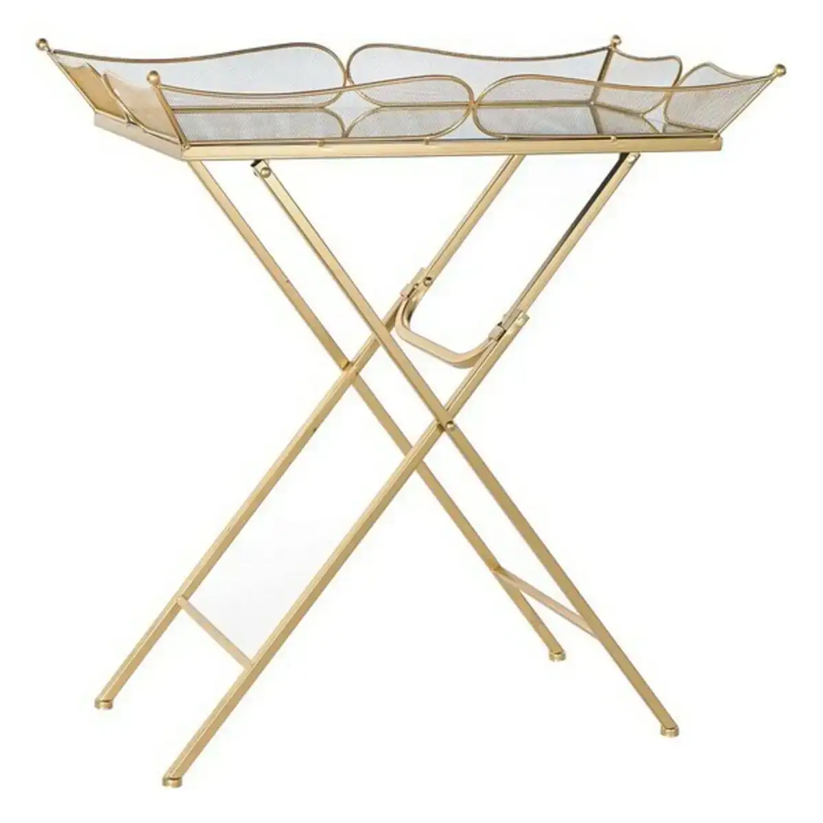 Table d appoint dkd home decor dore miroir metal bois mdf 69 x 38 x 75 cm_6222. DIAYTAR SENEGAL - L'Art de Vivre le Shopping Inspiré. Parcourez notre catalogue et choisissez des produits qui reflètent votre passion pour la beauté et l'authenticité.