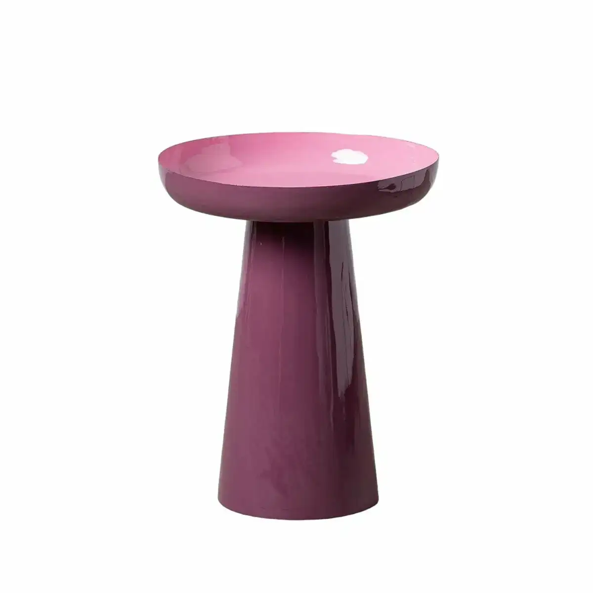 Table d appoint rose fer 45 x 45 x 56 cm_7074. DIAYTAR SENEGAL - Votre Passage vers l'Élégance Accessible. Parcourez notre boutique en ligne pour trouver des produits qui vous permettent d'allier style et économies.
