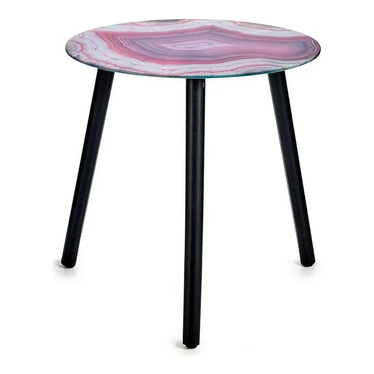 Table d appoint rose verre 40 x 41 5 x 40 cm _7250. DIAYTAR SENEGAL - Votre Portail vers l'Extraordinaire. Parcourez nos collections et découvrez des produits qui vous emmènent au-delà de l'ordinaire, créant une expérience de shopping mémorable.