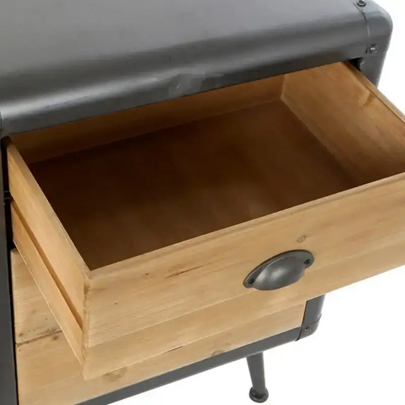 Table de nuit dkd home decor metal sapin 51 x 40 x 70 cm _7969. DIAYTAR SENEGAL - Là où la Beauté Rencontre la Fonctionnalité. Parcourez notre sélection pour trouver des produits qui allient esthétique et praticité, pour un quotidien sublimé.