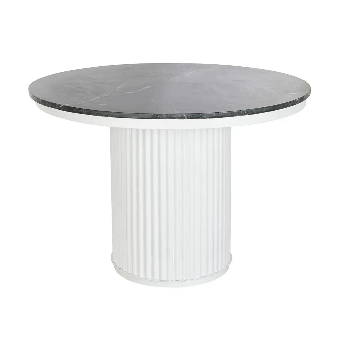 Table de salle a manger dkd home decor blanc noir cuivre metal marbre 110 x 110 x 76 cm_4957. DIAYTAR SENEGAL - L'Art de Vivre l'Excellence au Quotidien. Explorez notre gamme et choisissez des produits qui ajoutent une note de prestige à votre vie.