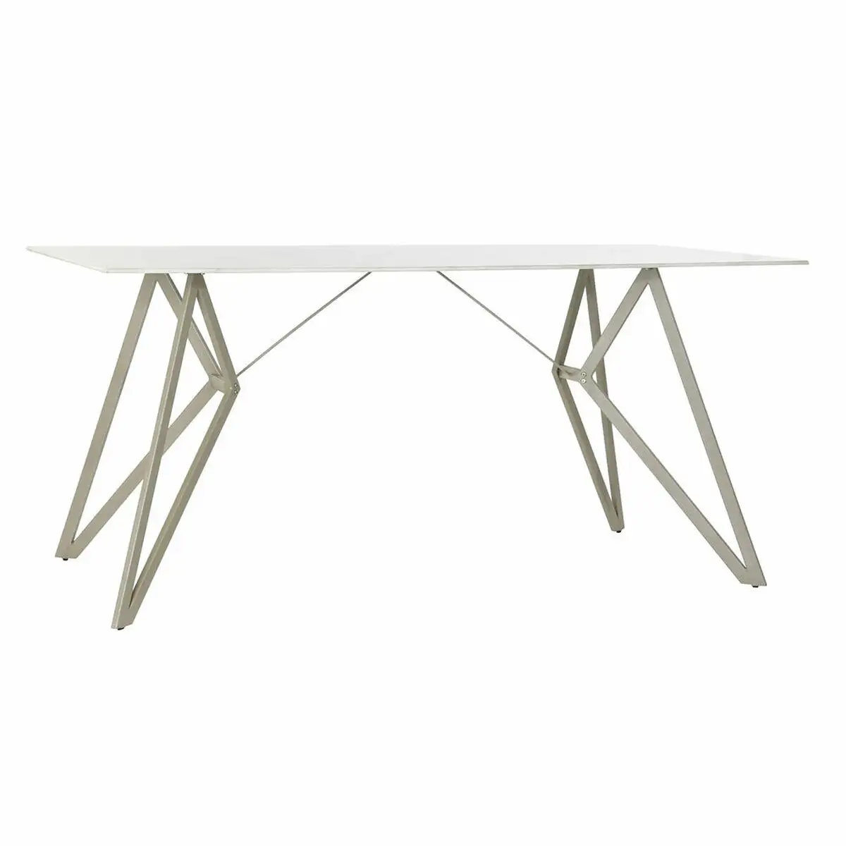 Table de salle a manger dkd home decor gris beige metal resine 160 x 90 x 76 cm _2501. DIAYTAR SENEGAL - Où Chaque Détail Compte. Parcourez nos produits soigneusement sélectionnés et choisissez des articles qui correspondent à votre style et à vos valeurs.