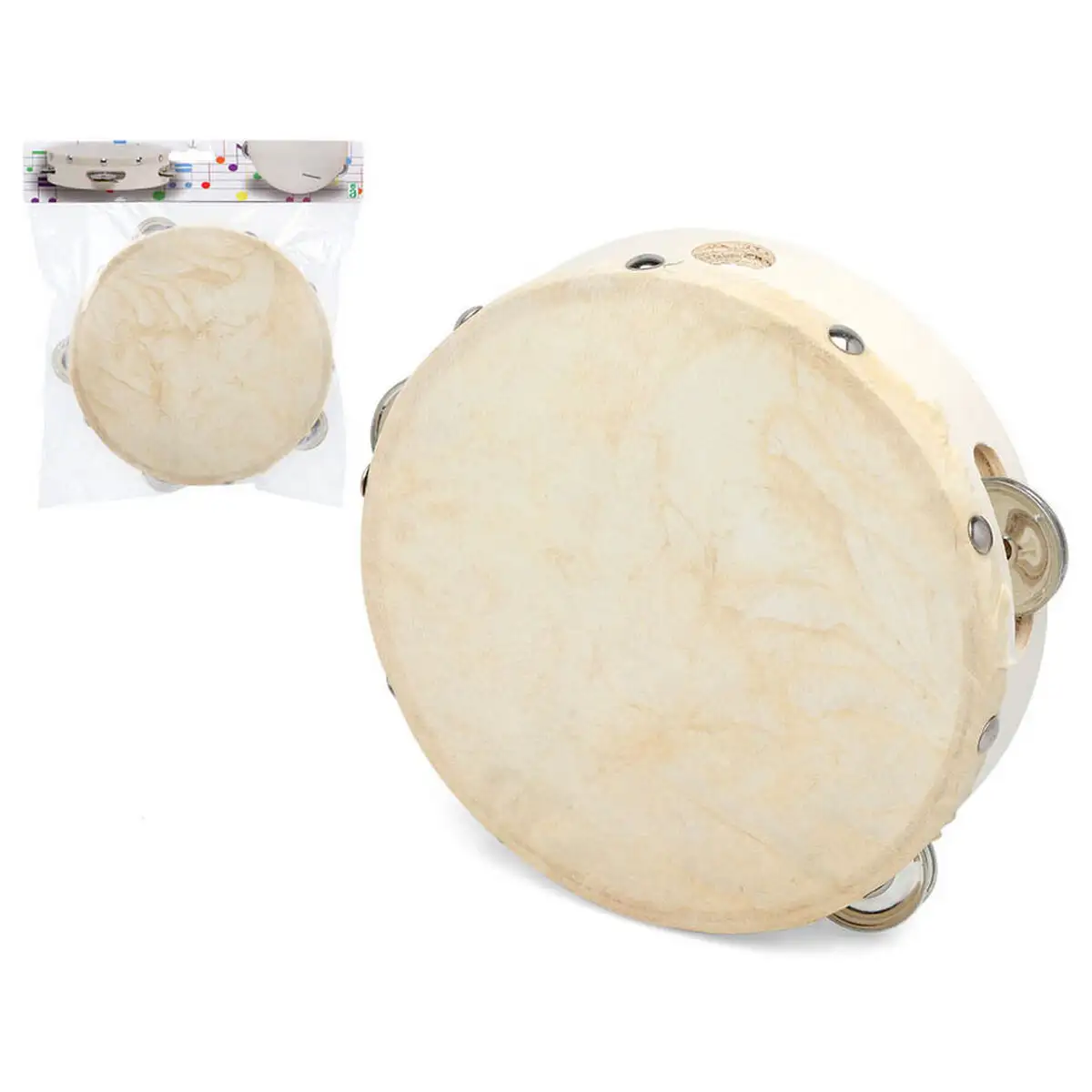 Tambourin o 17 cm 17 cm_9443. Entrez dans l'Univers de DIAYTAR SENEGAL - Où Chaque Produit est une Découverte. Explorez notre gamme variée et trouvez des articles qui vous surprennent et vous inspirent.