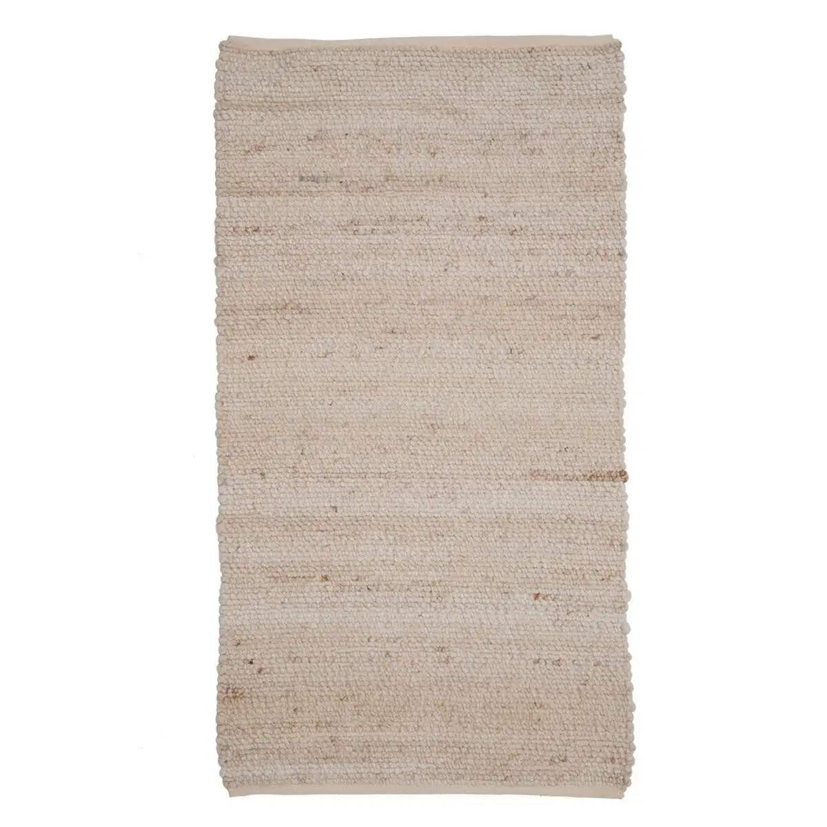 Tapis 80 x 150 cm tissu synthetique creme_7887. DIAYTAR SENEGAL - L'Art du Shopping Éclairé. Naviguez à travers notre plateforme intuitive et découvrez une variété d'articles soigneusement sélectionnés pour répondre à vos besoins et à vos envies.