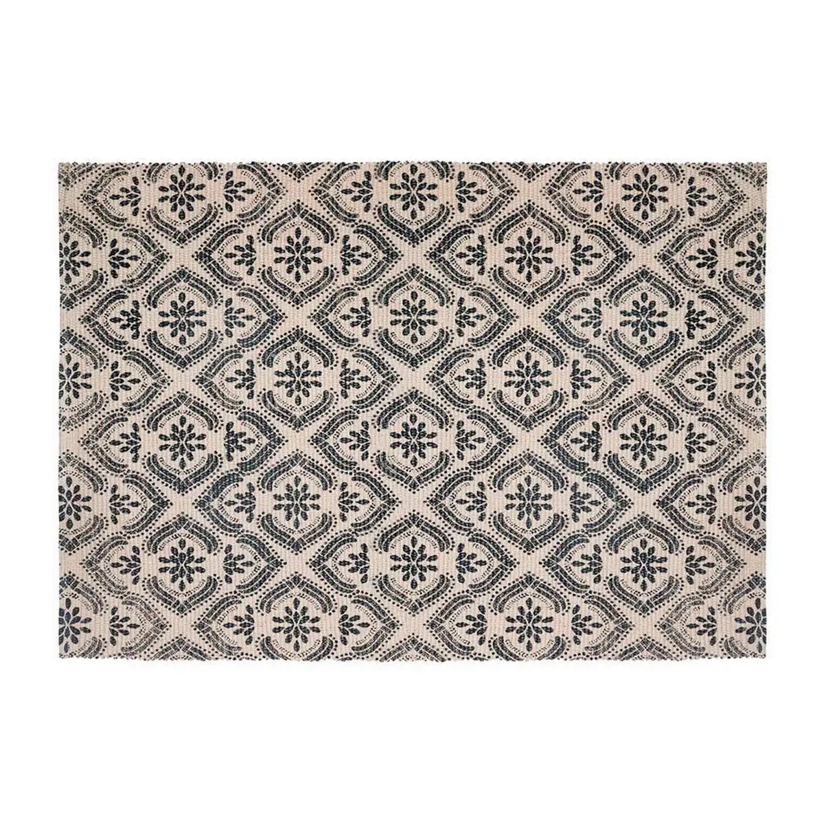 Tapis atmosphera noir beige coton multicouleur 60 x 90 cm_1213. Découvrez DIAYTAR SENEGAL - Où l'Élégance Rencontre la Variété. Parcourez notre collection et trouvez des trésors cachés qui ajoutent une touche de sophistication à votre vie quotidienne.