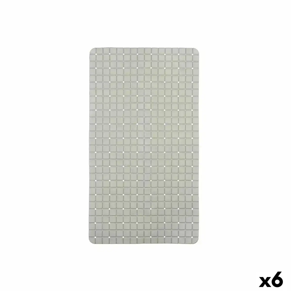 Tapis de douche antiderapant carreaux gris pvc 67 7 x 38 5 x 0 7 cm 6 unites _8814. DIAYTAR SENEGAL - Là où Choisir est un Acte d'Amour pour la Culture Sénégalaise. Explorez notre gamme et choisissez des produits qui célèbrent la richesse de notre patrimoine.