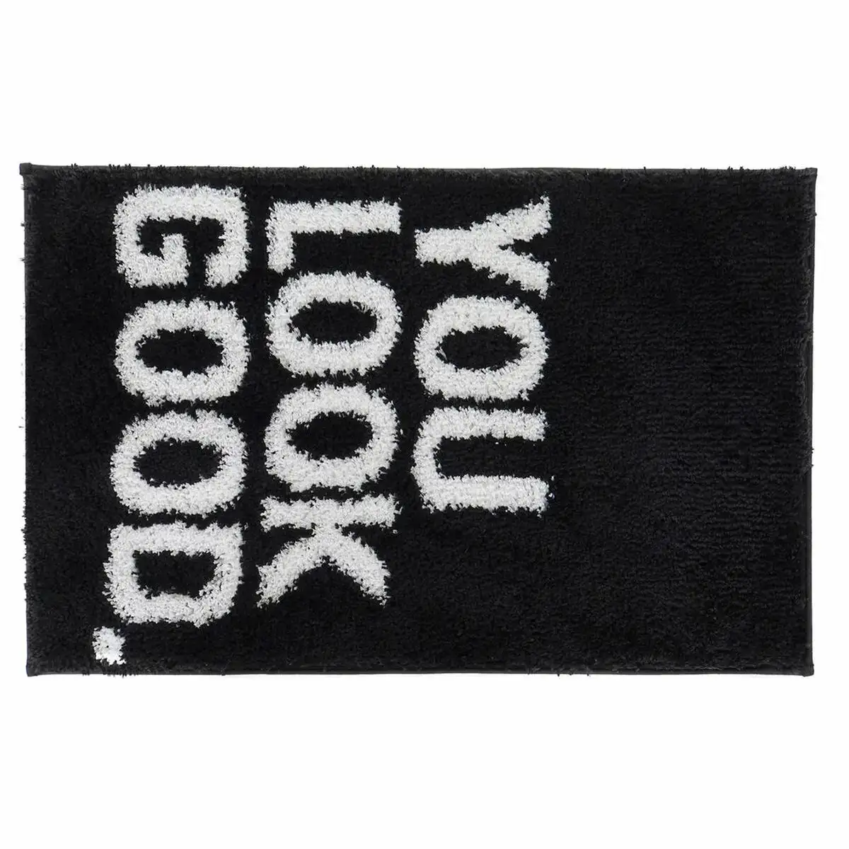 Tapis dkd home decor 8424001815975 blanc noir_1219. DIAYTAR SENEGAL - Où Choisir Devient un Plaisir. Découvrez notre boutique en ligne et choisissez parmi une variété de produits qui satisferont tous vos besoins.