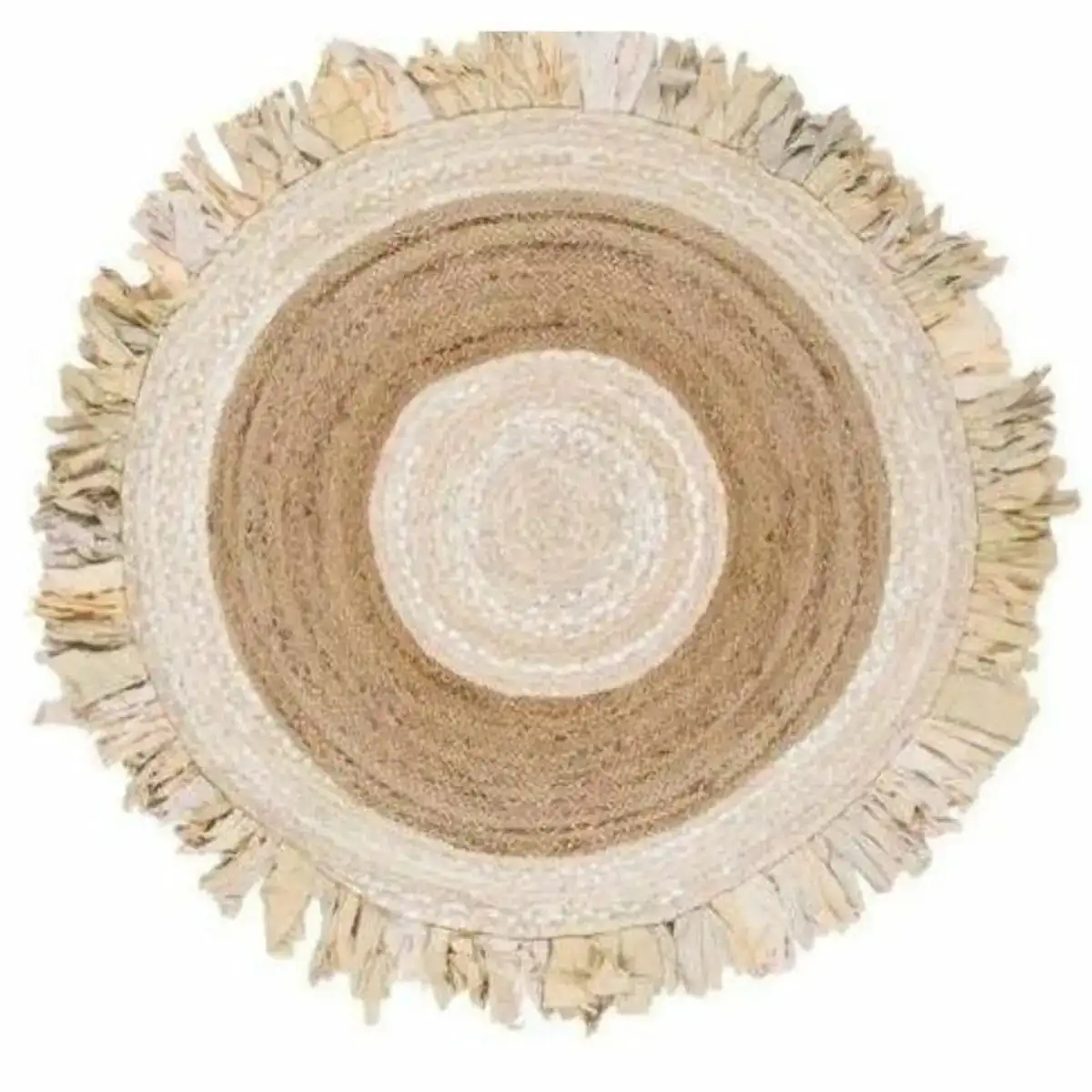 Tapis dkd home decor beige marron coton jute 200 x 200 x 1 cm _4725. Entrez dans l'Univers de DIAYTAR SENEGAL - Où Chaque Produit est une Découverte. Explorez notre gamme variée et trouvez des articles qui vous surprennent et vous inspirent.