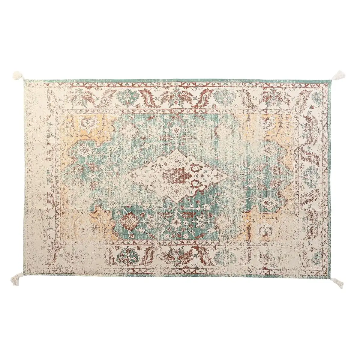 Tapis dkd home decor finition vieillie bleu coton arabe frange 120 x 180 x 1 cm _2076. Entrez dans l'Univers de DIAYTAR SENEGAL - Où Choisir est un Voyage. Explorez notre gamme diversifiée et trouvez des articles qui répondent à tous vos besoins et envies.