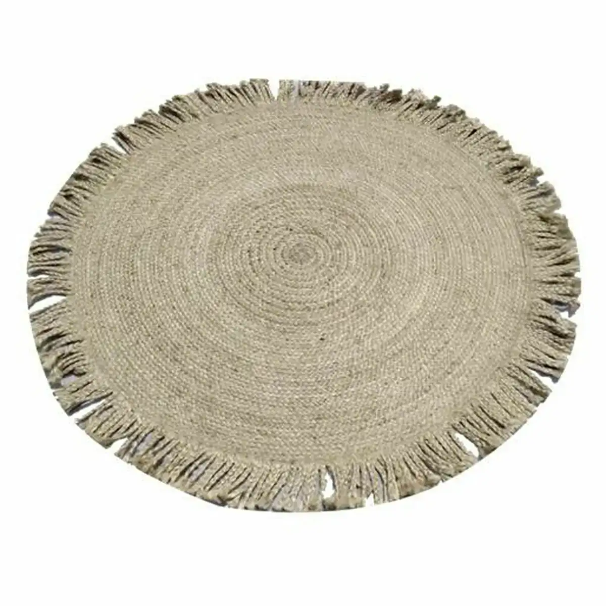 Tapis dkd home decor naturel jute 200 x 200 x 1 5 cm _3646. DIAYTAR SENEGAL - Votre Passage vers le Raffinement. Plongez dans notre univers de produits exquis et choisissez des articles qui ajoutent une touche de sophistication à votre vie.