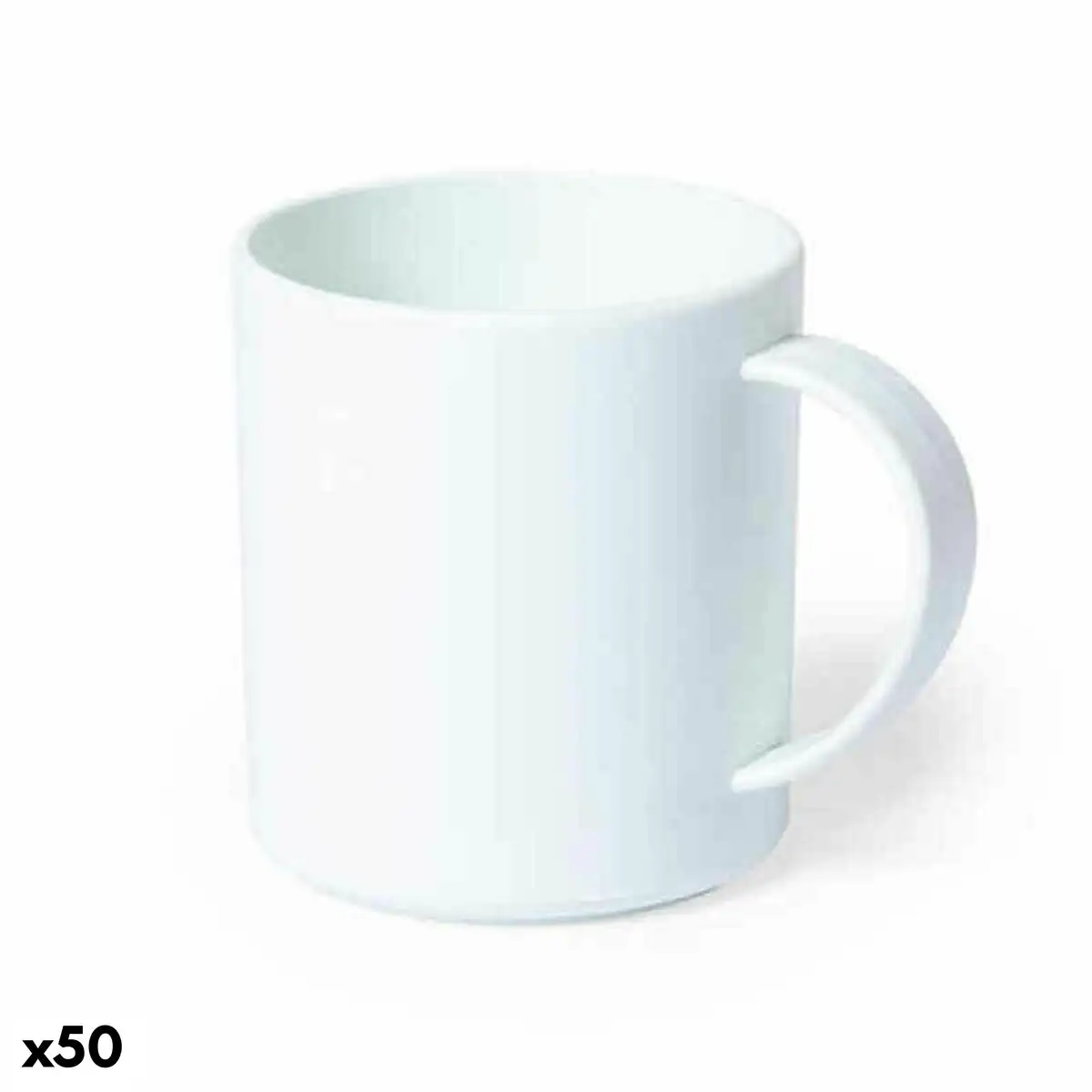 Tasse 146677 blanc 350 ml 50 unites _3979. DIAYTAR SENEGAL - Votre Destination pour un Shopping Inoubliable. Naviguez à travers notre catalogue et choisissez des produits qui vous marquent par leur originalité.