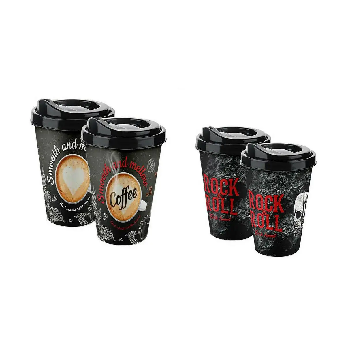 Tasse avec couvercle titiz 3d 400 ml_6516. DIAYTAR SENEGAL - Où Choisir est un Plaisir Responsable. Parcourez notre catalogue et choisissez des produits qui incarnent notre engagement envers des pratiques durables et éthiques.