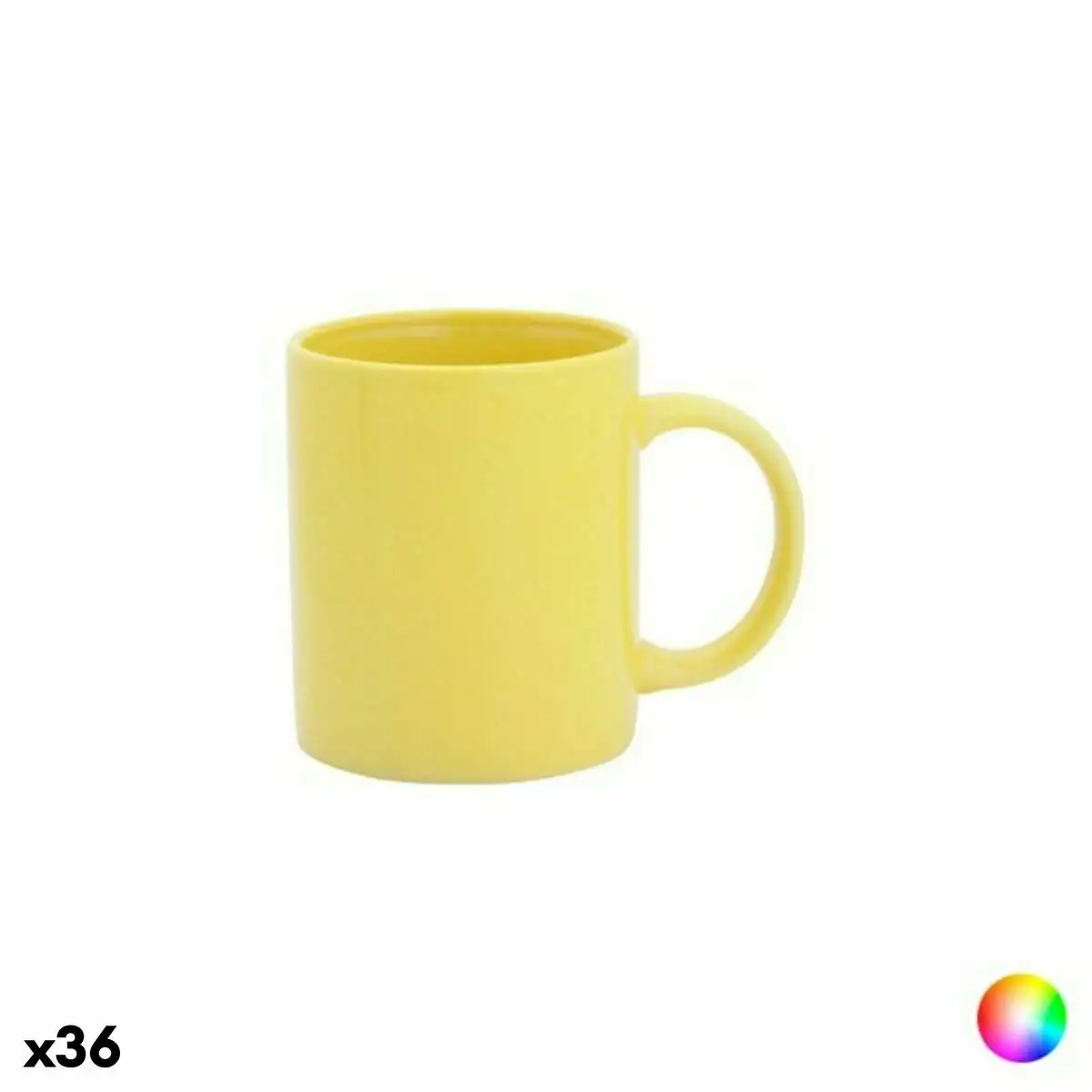 Tasse en ceramique top can cap 143963 370 ml 36 unites _1635. Bienvenue chez DIAYTAR SENEGAL - Votre Destination Shopping Complète! Découvrez une boutique en ligne généraliste au Sénégal offrant une vaste gamme de produits, allant des vêtements aux gadgets électroniques, en passant par l'artisanat local.