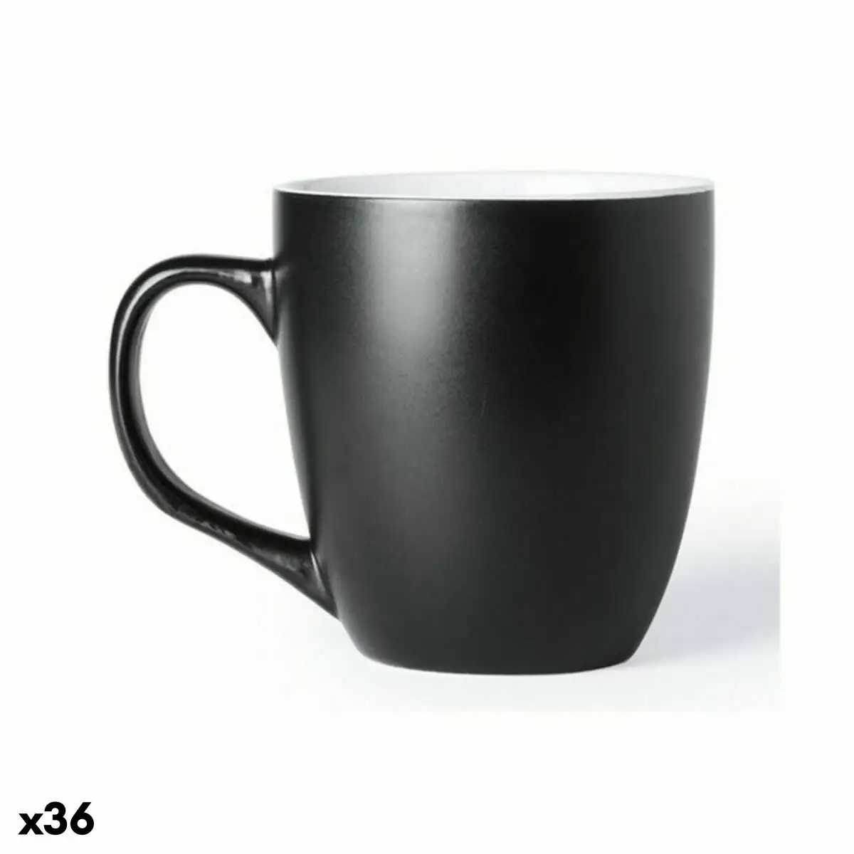 Tasse en ceramique top can cap 145686 470 ml 36 unites _1696. DIAYTAR SENEGAL - Là où la Diversité Rencontre la Qualité. Parcourez notre gamme complète et trouvez des produits qui incarnent la richesse et l'unicité du Sénégal.