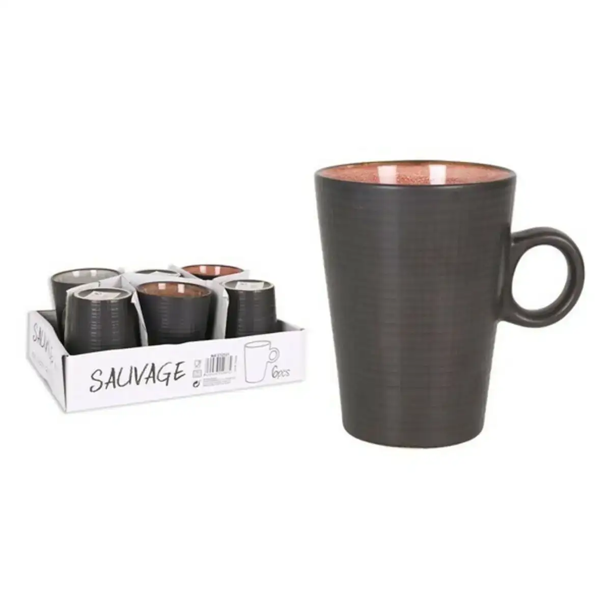 Tasse mug sauvage 300 cc _2778. DIAYTAR SENEGAL - L'Art de Vivre le Shopping en Ligne. Découvrez notre plateforme intuitive et trouvez des produits qui vous inspirent et vous enchantent, à chaque clic.