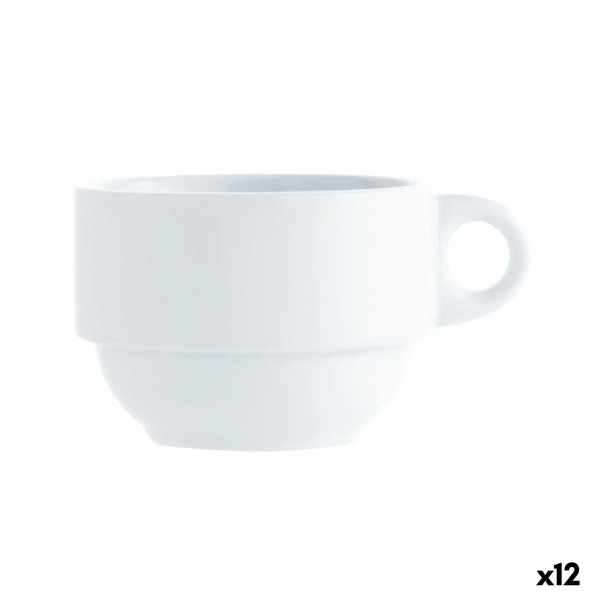 Tasse quid basic 250 ml 12 unites _8662. DIAYTAR SENEGAL - Où Choisir est un Plaisir Responsable. Explorez notre boutique en ligne et adoptez des produits qui reflètent notre engagement envers la durabilité.