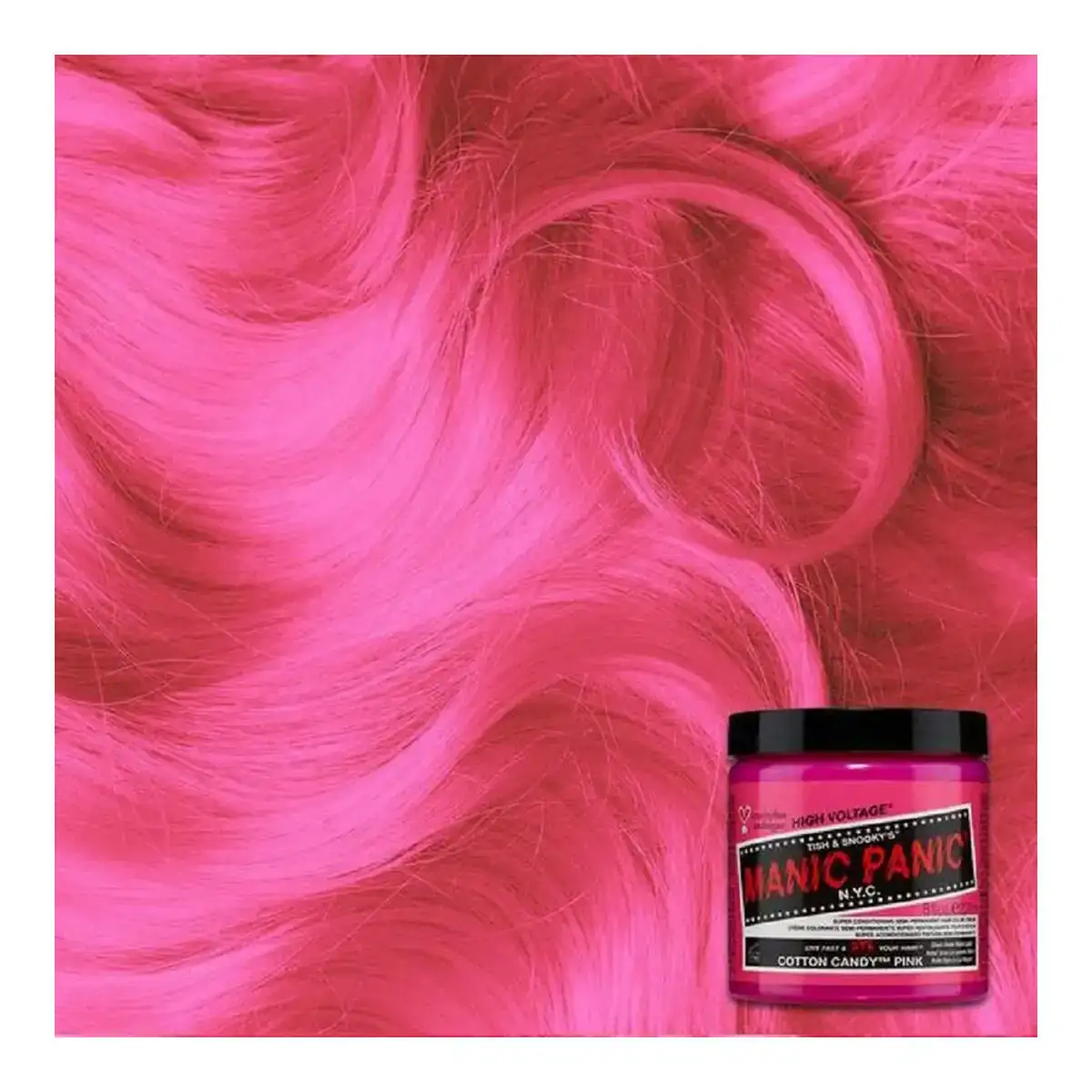 Teinture permanente classic manic panic hcr 11004 cotton candy pink 118 ml _4226. DIAYTAR SENEGAL - Où Choisir est un Acte de Création. Naviguez à travers notre plateforme et choisissez des produits qui complètent votre histoire personnelle.