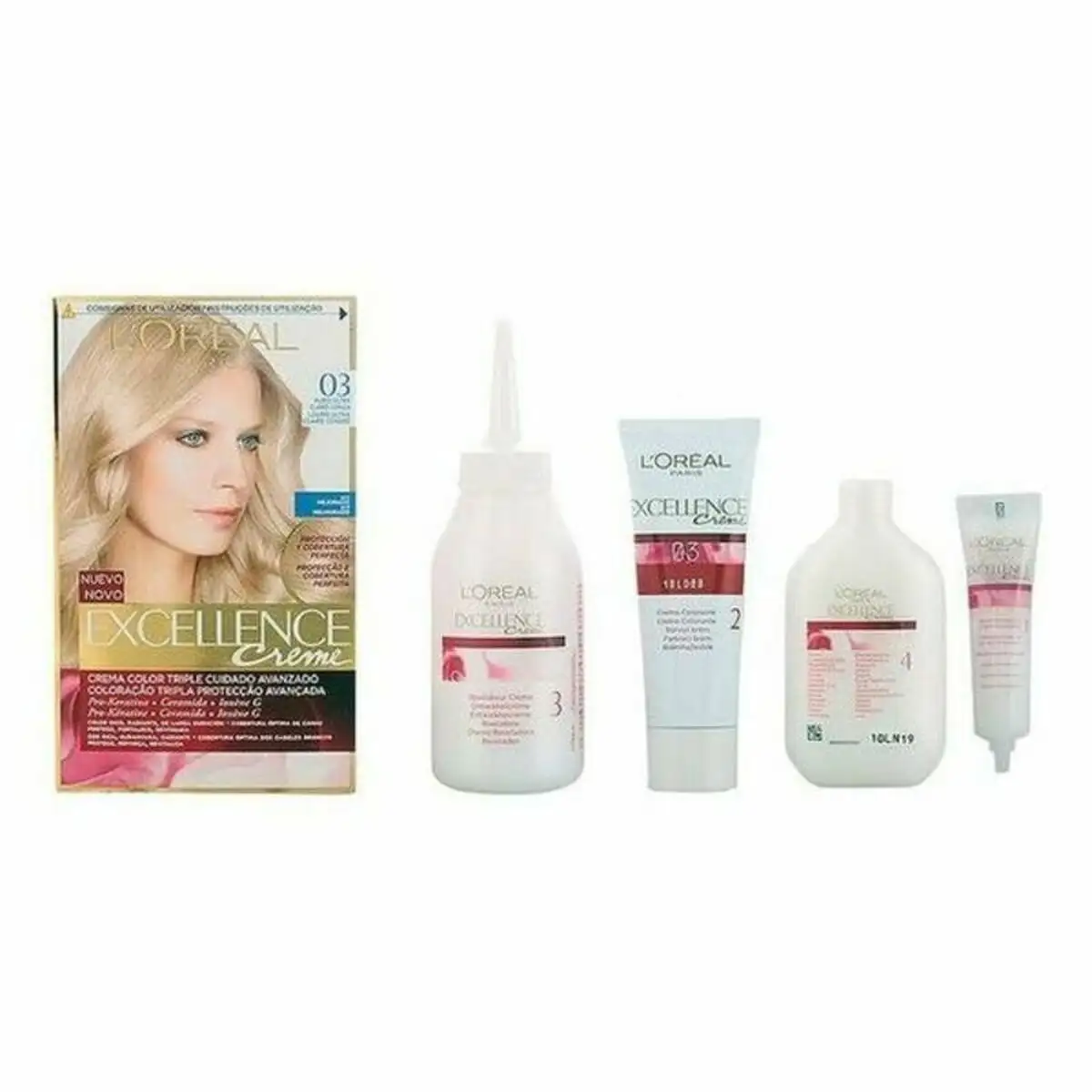 Teinture permanente excellence l oreal make up excellence blond ultra clair cendre_2590. DIAYTAR SENEGAL - L'Art de Vivre le Shopping en Ligne. Découvrez notre plateforme intuitive et trouvez des produits qui vous inspirent et vous enchantent, à chaque clic.