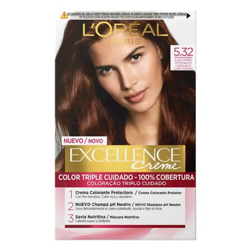 Teinture permanente excellence l oreal paris excellence 5 32 192 ml no 9 0 rubio muy claro_9206. DIAYTAR SENEGAL - Votre Passage vers l'Exceptionnel. Naviguez à travers notre sélection minutieuse et découvrez des articles qui apportent une touche spéciale à chaque instant de votre vie.