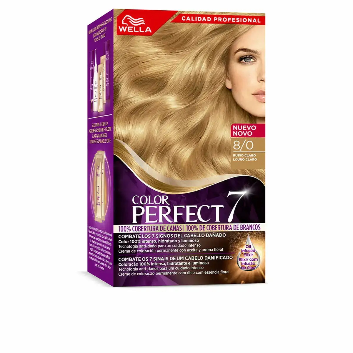 Teinture permanente wella color perfect 7 no 8 0 cheveux gris blond clair 60 ml_3933. DIAYTAR SENEGAL - Là où le Shopping devient une Fête des Sens. Plongez dans notre univers et choisissez des produits qui éveillent votre goût pour l'esthétique et l'authenticité.
