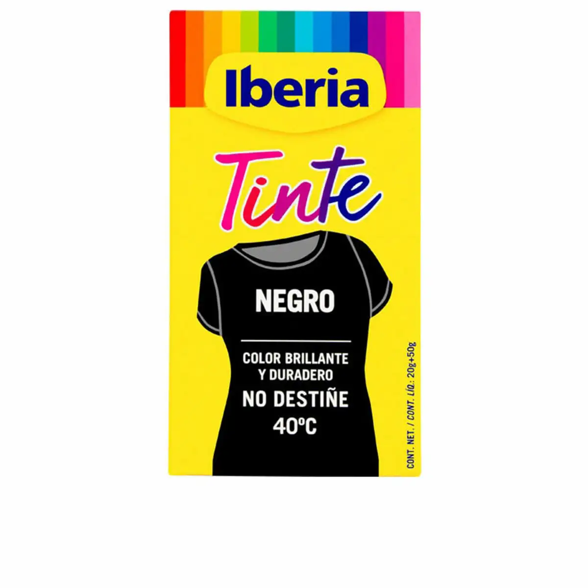 Teinture pour vetement tintes iberia noir 70 g_2202. DIAYTAR SENEGAL - Là où Choisir est un Acte d'Amour pour le Sénégal. Explorez notre gamme et choisissez des produits qui célèbrent la culture et l'artisanat du pays.