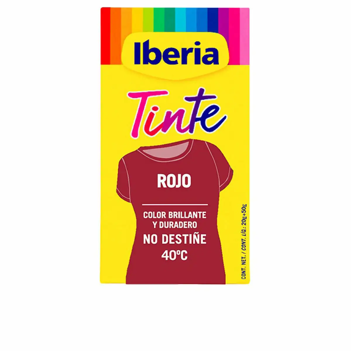 Teinture pour vetement tintes iberia rouge 70 g_5865. Bienvenue chez DIAYTAR SENEGAL - Où Chaque Produit a son Âme. Découvrez notre gamme et choisissez des articles qui résonnent avec votre personnalité et vos valeurs.